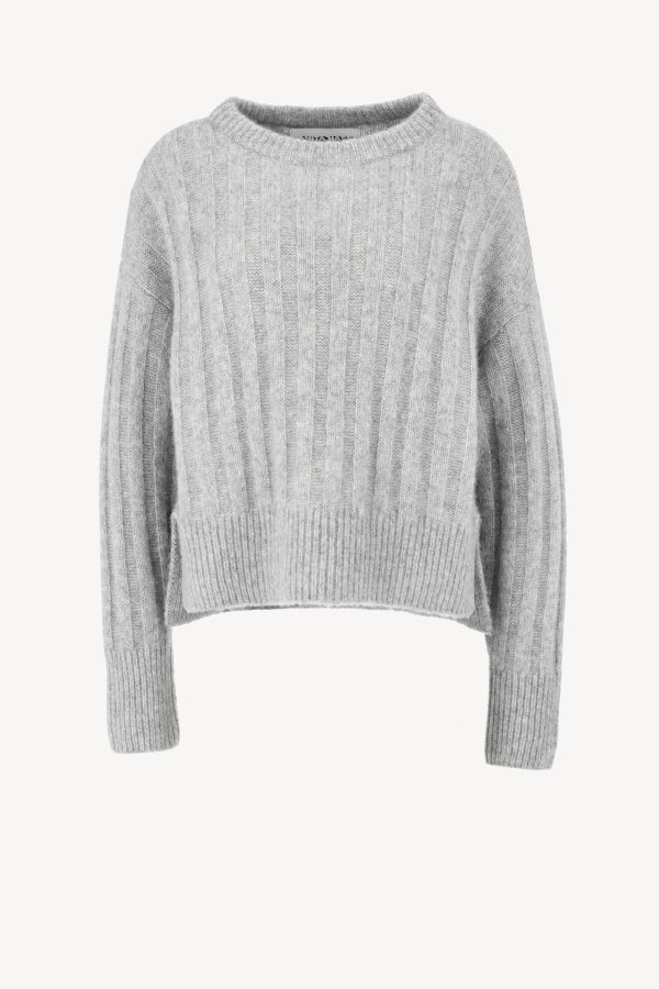 Sweater   in gray melange