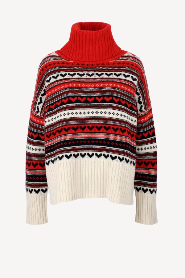 Sweater   in Rouge Tomato
